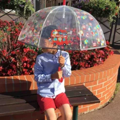 Parapluie transparent enfant animaux