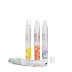 4 parfums corps bio - coffret roll-on