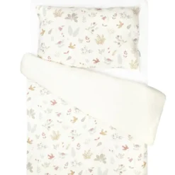 Parure de lit gaze coton réversible