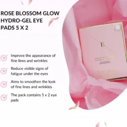 Patchs yeux rose blossom glow 5x2