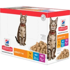 Patee chat science plan adult mixte (sachet) - hill's