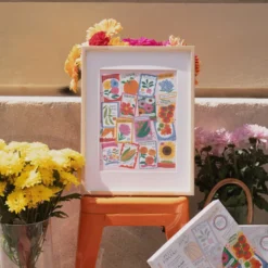 Peinture au numéro Sachets de graines La Petite Épicerie
