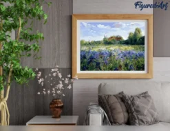 Peinture par numéro a la campagne