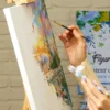 Peinture par numéro arbre corps de femme