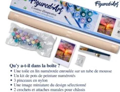 Peinture par numéro arbre corps de femme