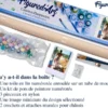 Peinture par numéro femme à sa fenêtre