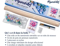 Peinture par numéro lâcher de ballons à.