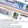Peinture par numéro pluie romantique