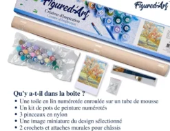 Peinture par numéro van gogh pêcher