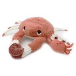 Peluche crabe maman/bébé