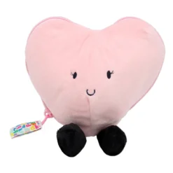 Peluche flipetz 2 en 1 cœur et fleur Flipetz Rose