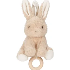 Peluche musicale à suspendre lapin newborn