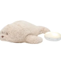 Peluche veilleuse phoque nature bio sable