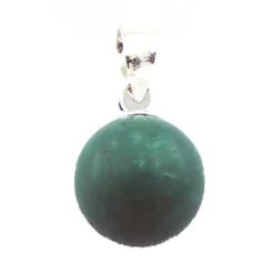 Pendentif en argent et turquoise