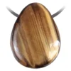 Pendentif goutte oeil tigre