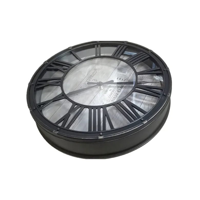 Pendule vintage ø39 x 7,7 cm d'épaisseur