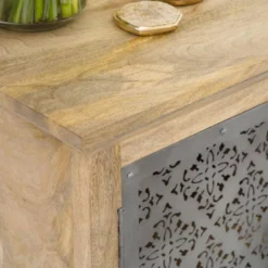 Petit buffet en bois de manguier sahara