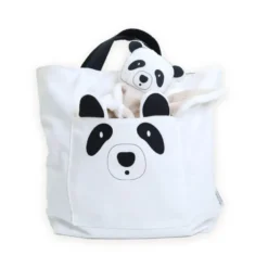 Petit sac à jouet panda