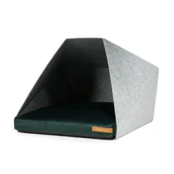 Petpocket gris clair-vert