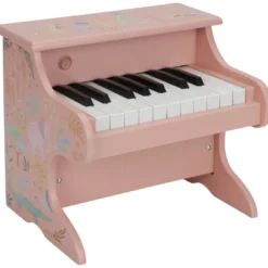 Piano en bois rose safari friends