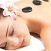 64 pierres de massage en basalte