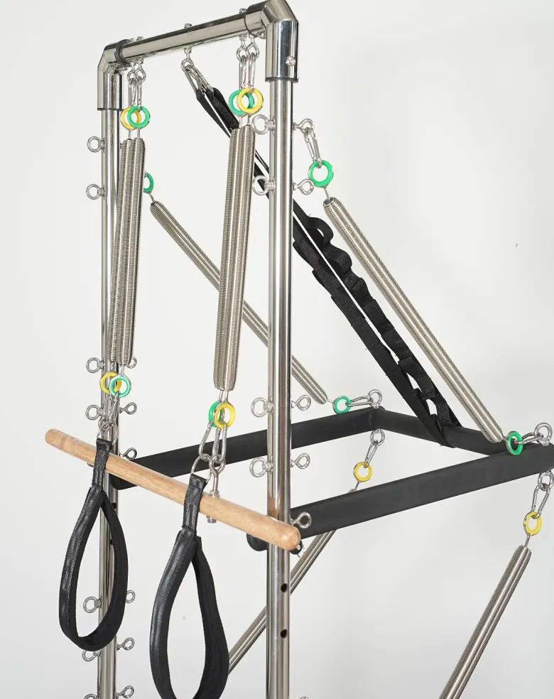 pilates reformer avec tour en aluminium