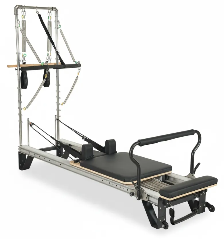 pilates reformer avec tour en aluminium