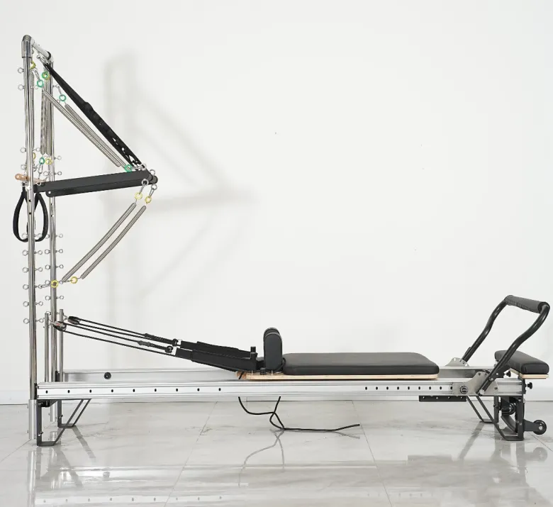 pilates reformer avec tour en aluminium