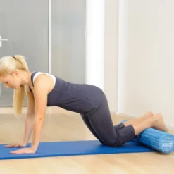 Pilates roller pro soft bleu