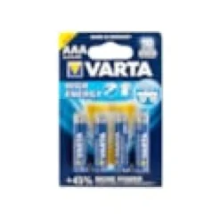 4 piles LR03 AAA High Energy Varta