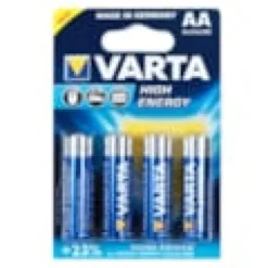 4 piles LR06 AA High Energy Varta