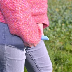 Pipi debout urinoir de poche nomade pour femme La Marinette Turquoise