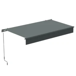Pisa store banne 3 x 2 m gris