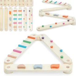 Piste d'équilibre sensorielle montessori
