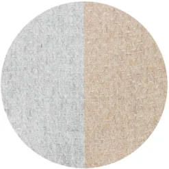 Plaid cachemire et laine gris et camel