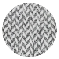 Plaid cachemire et laine gris souris