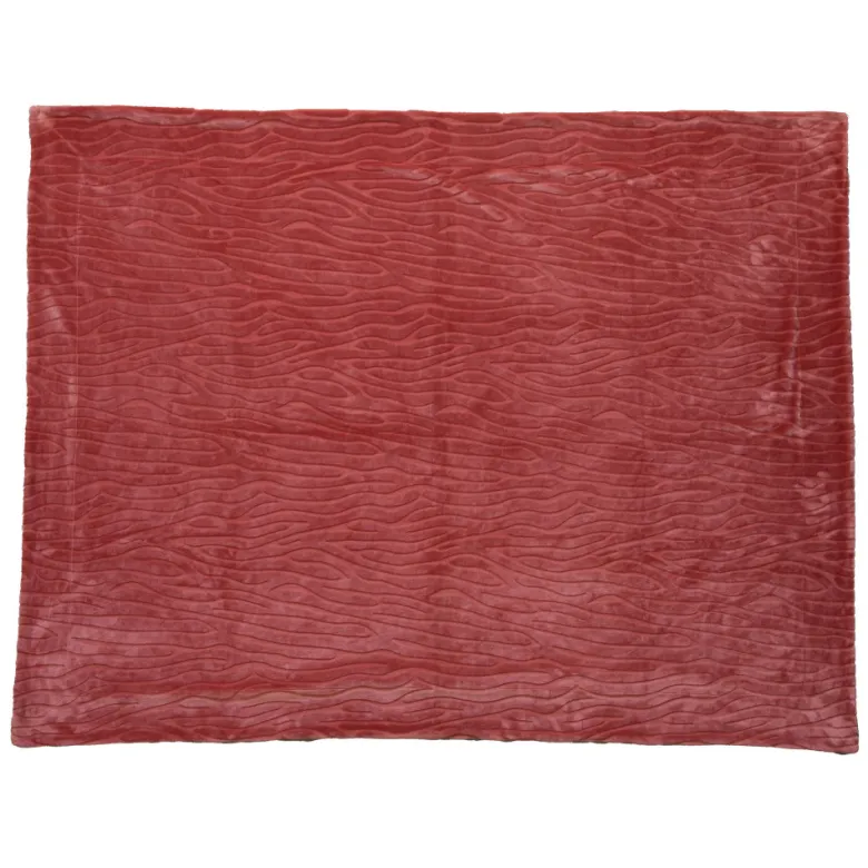 Plaid lou bois de rose 130x170 cm