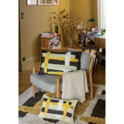 Plaid stonewashed maia sable 140 x 200…