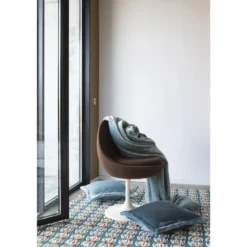Plaid tender gris 150 x 200 cm vivaraise