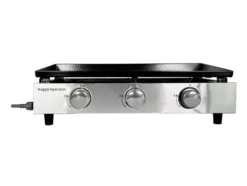 Plancha au gaz mérida 3 brûleurs 6 kw