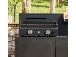 Plancha gaz origin 60 acier châssis inox - forge adour
