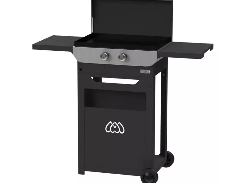 Plancha gaz original 260 duo sur chariot - le marquier