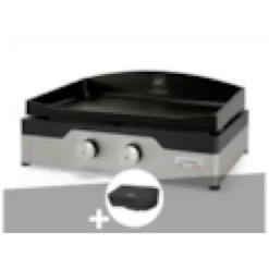 Plancha gaz signature allure 260 duo + housse de protection - le marquier