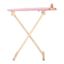 Planche à repasser en bois avec fer