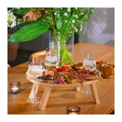 Plateau apéritif avec pieds