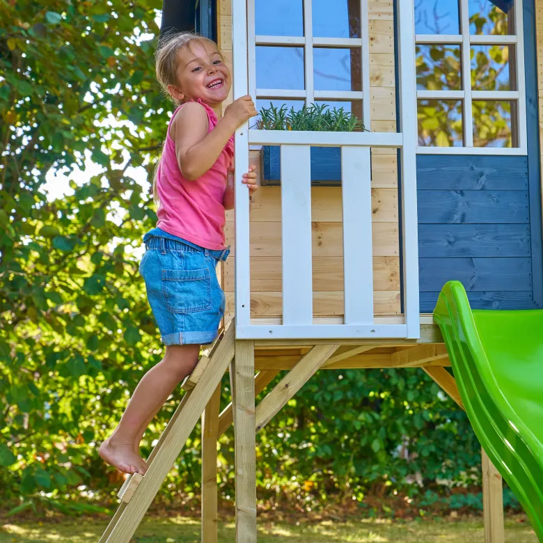Plateforme pilotis pour maisonnette mod