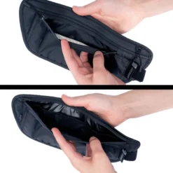Pochette de sécurité cocoon rfid travel waist wallet noire
