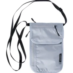 Pochette de sécurité cocoon rfid travel neck wallet grise