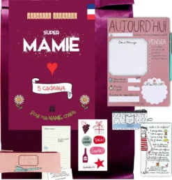 Pochette surprise 5 cadeaux pour mamie