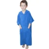 Poncho enfant , sortie de bain - bleu